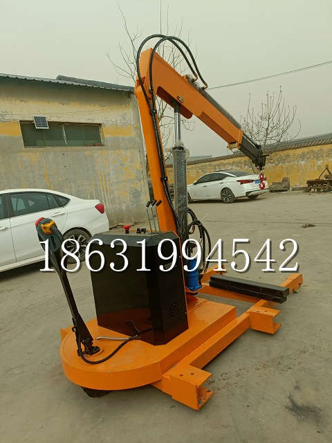 喀喇沁左翼蒙古族自治县自卸车厢随车吊 自制轮式四不像起重机 四驱平板吊 5吨 贵盛